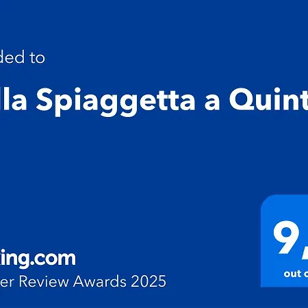 Appartement Dalla Spiaggetta A Quinto